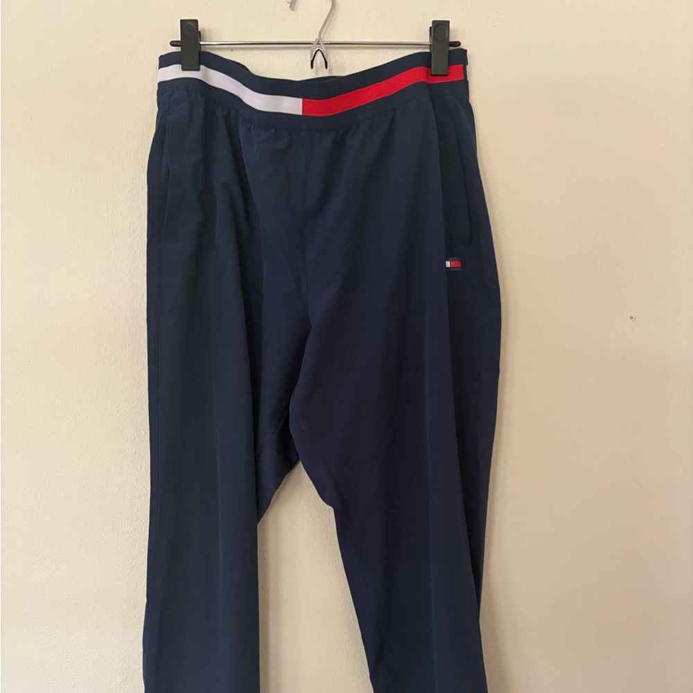 Tommy Hilfiger Womens Jogger Navy Pants Size XL